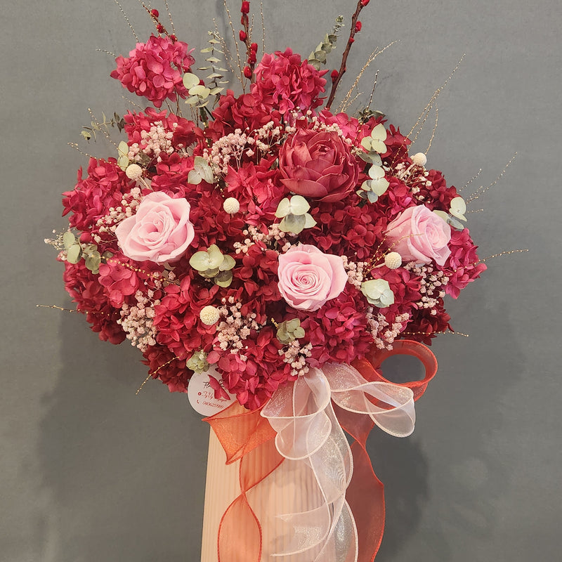 Red & Pink Vase image 0