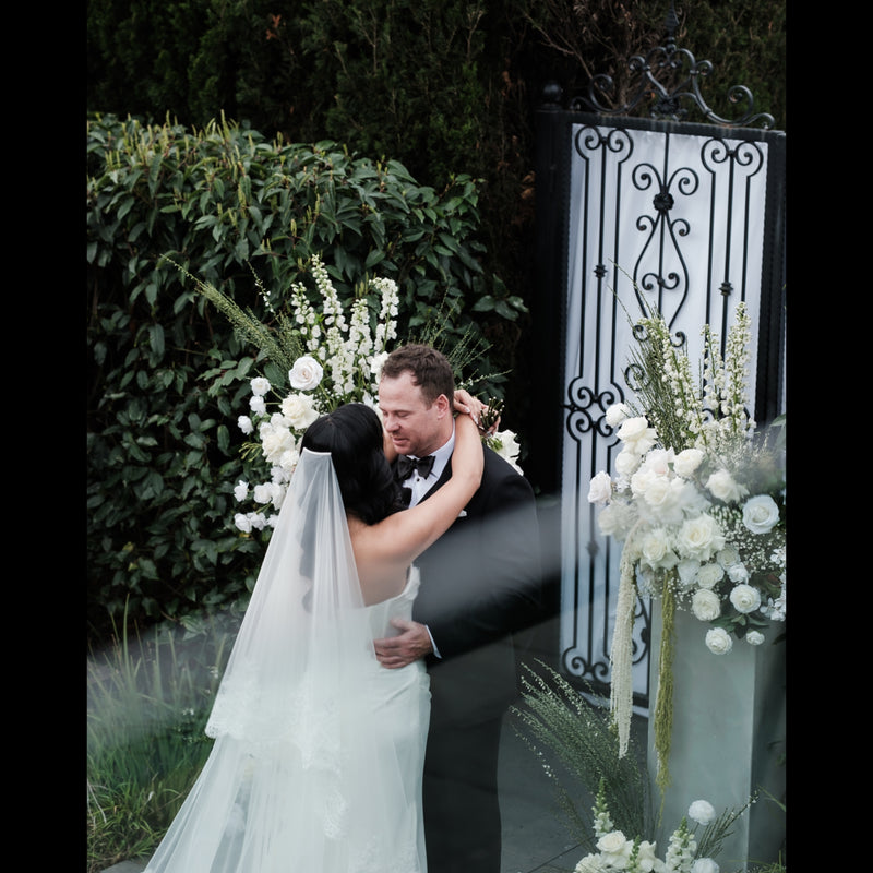 Ivory Elegance Wedding Setup