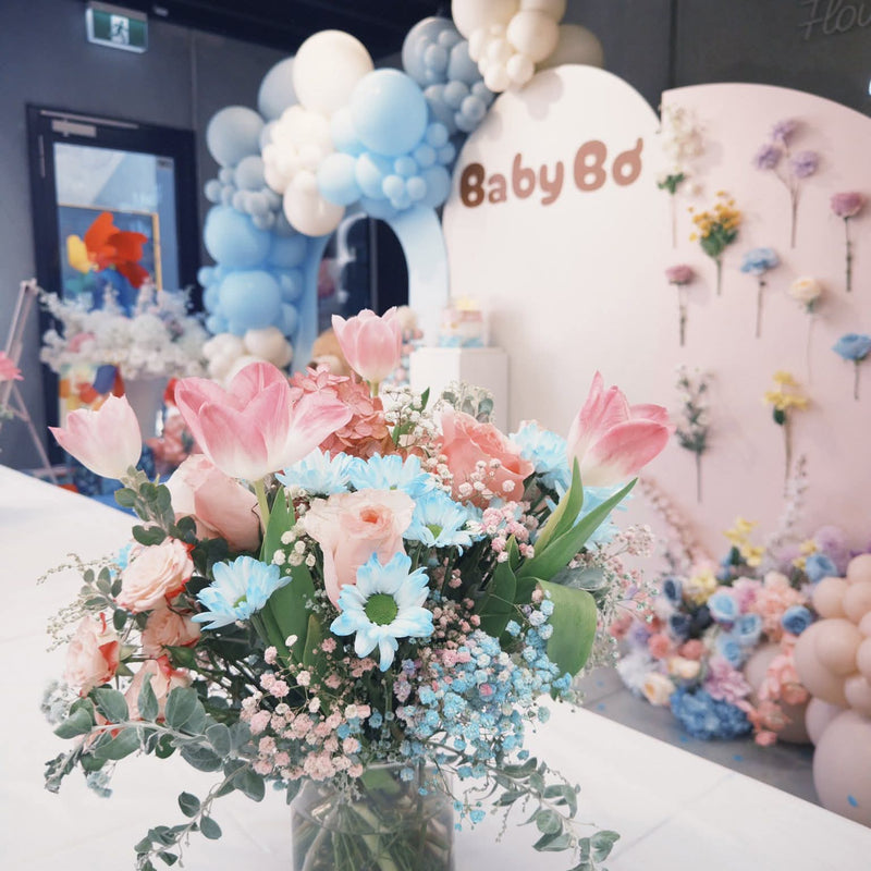Baby Bloom Gender Reveal Party