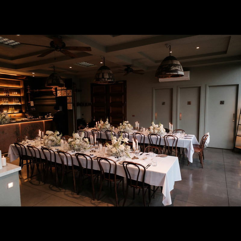 Ivory Elegance Wedding Setup