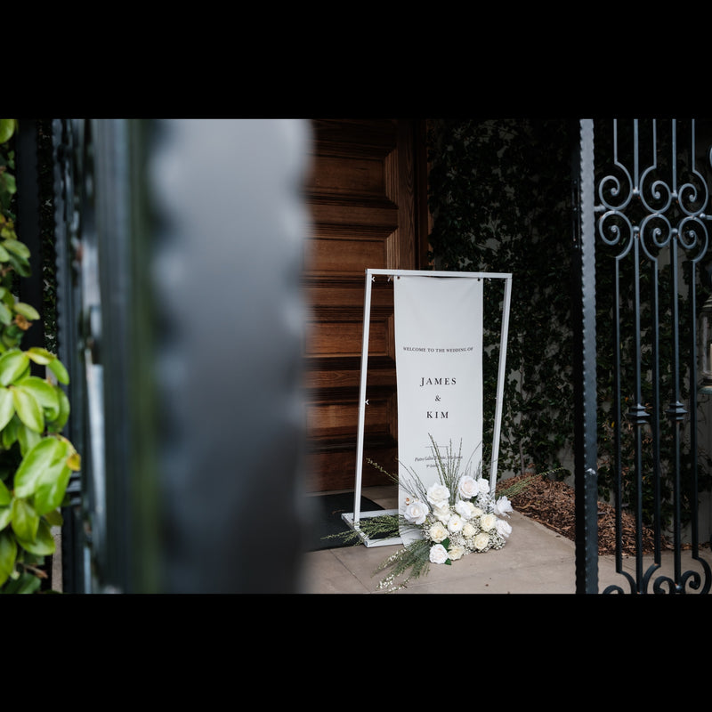 Ivory Elegance Wedding Setup